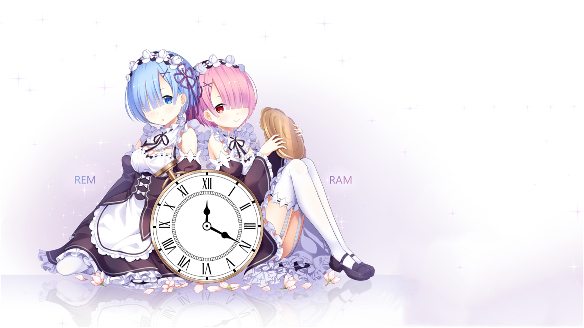 从零开始的异世界生活 拉姆蕾姆 动漫电脑壁纸