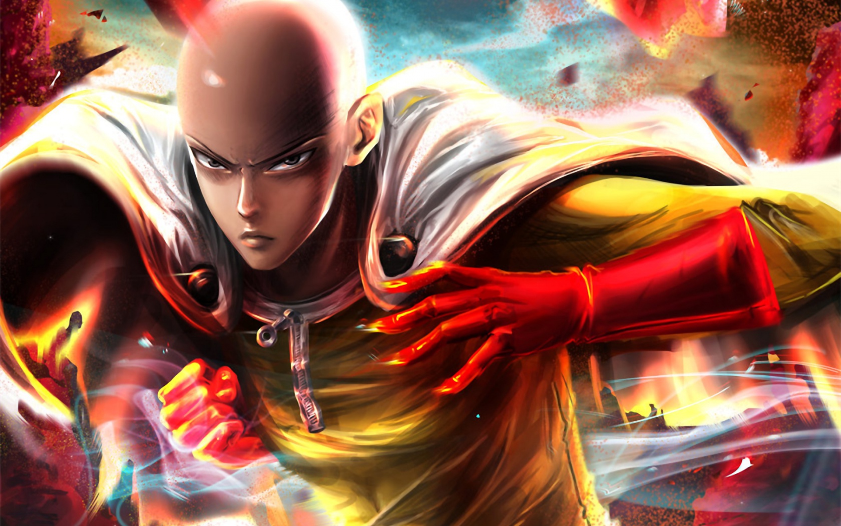 你们喜爱的一拳超人来了 一拳超人电脑壁纸(3)