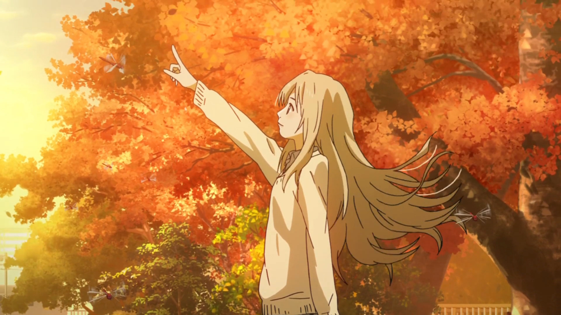 四月 马上就要来了 四月是你的谎言电脑壁纸下