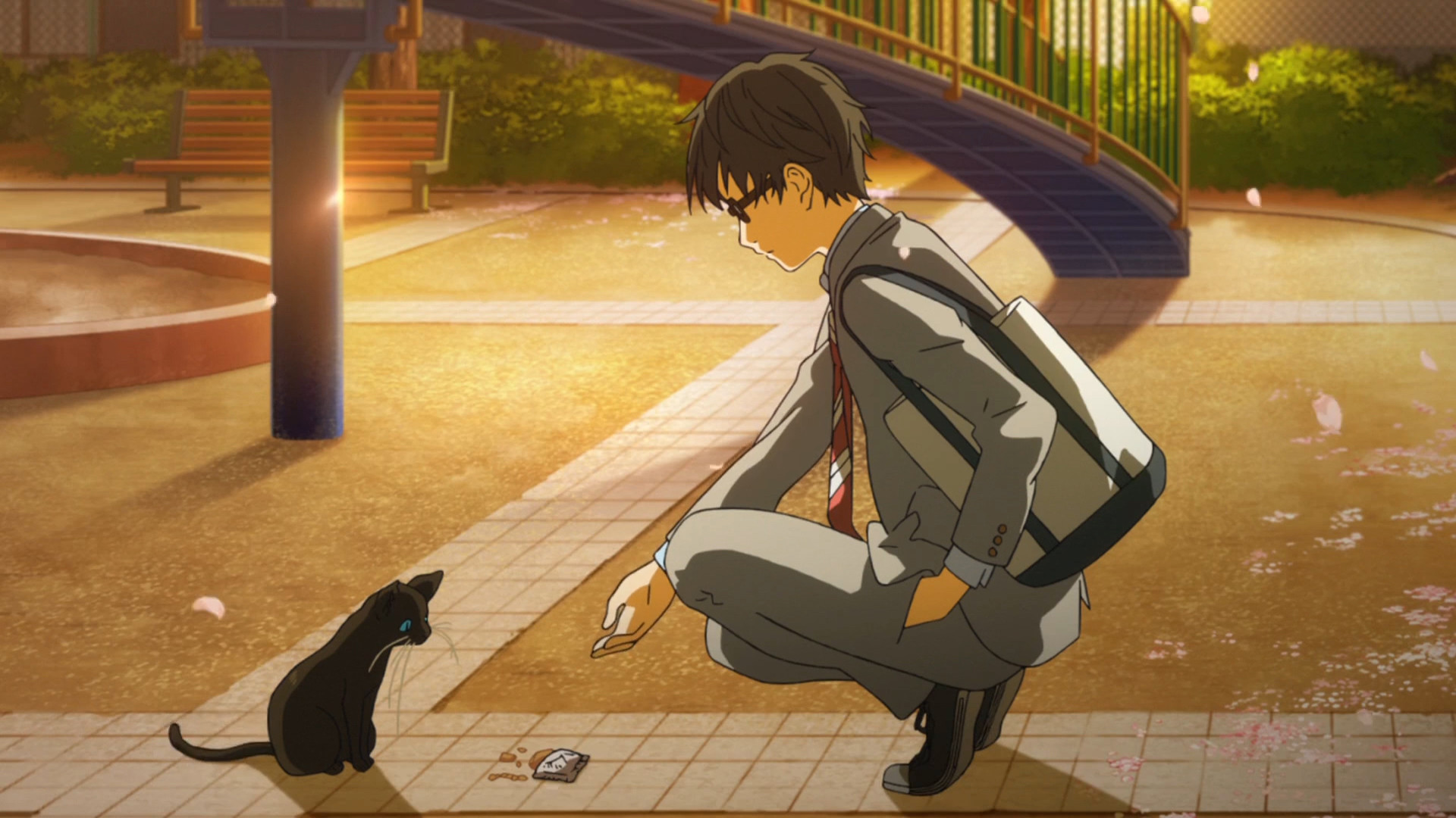 四月 马上就要来了 四月是你的谎言电脑壁纸下