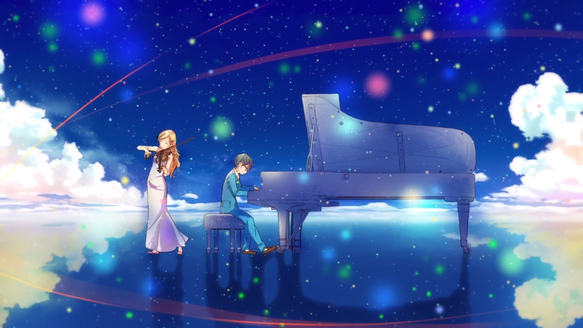 没有你的四月 马上就要来了 四月是你的谎言电脑壁纸下载(3)