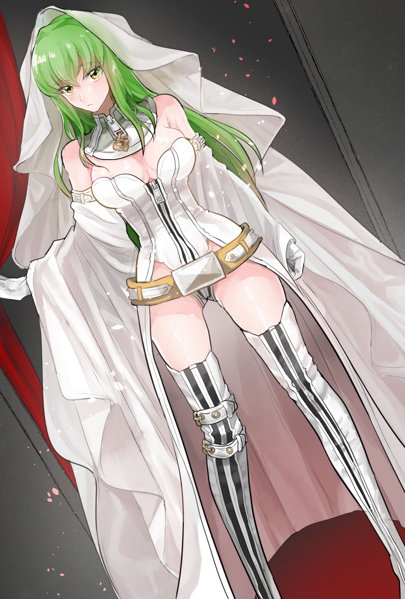 [p站美图]魔女&魔王 叛逆的鲁路修 c.c 动漫手机壁纸下载