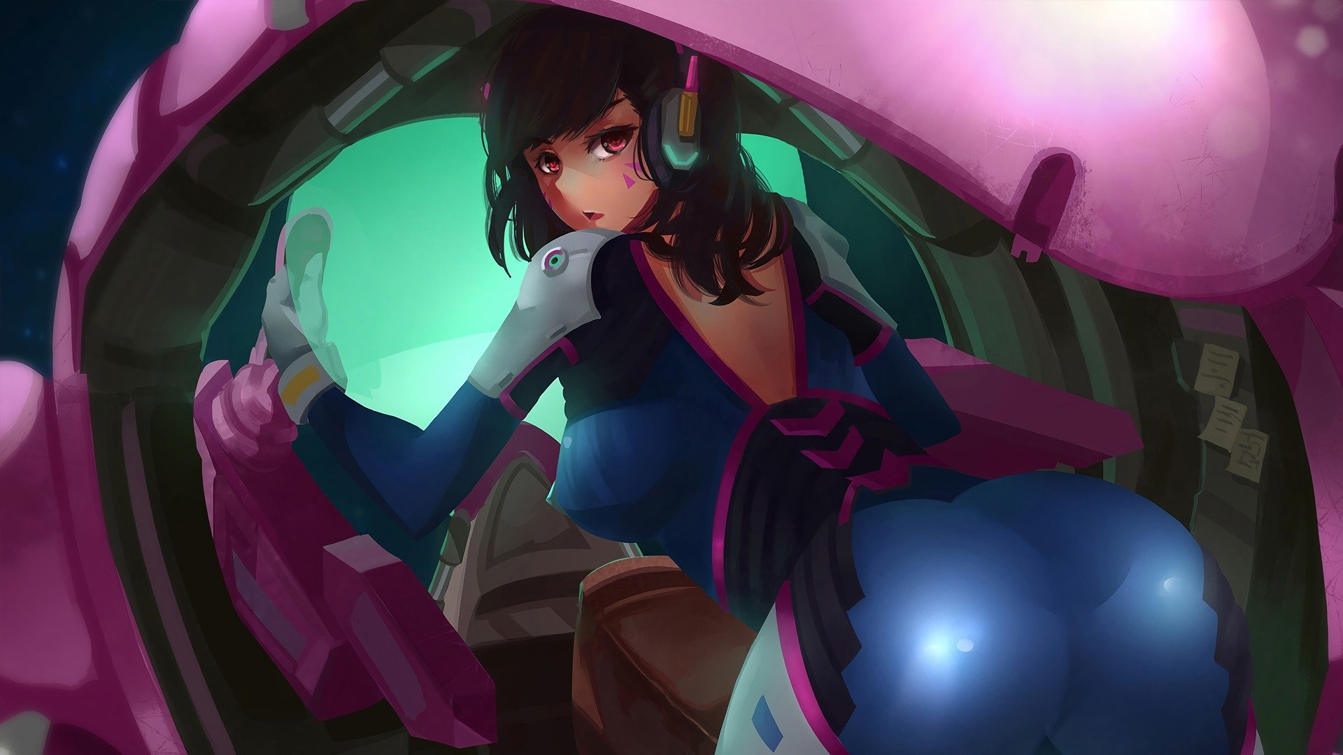 我们需要更多的屁股!守望先锋高清电脑壁纸桌