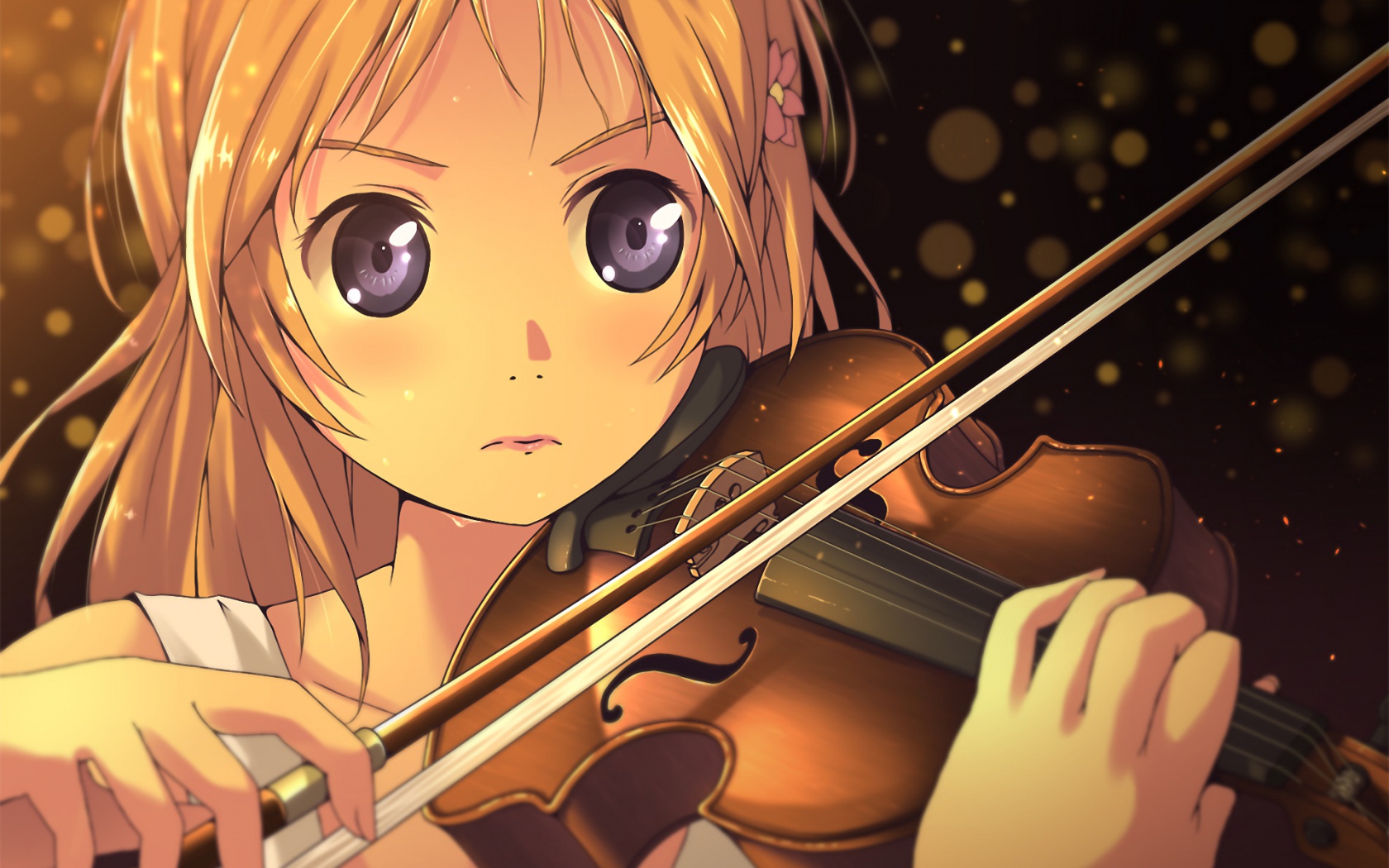 和你相遇的春天 四月是你的谎言 宫园熏电脑壁