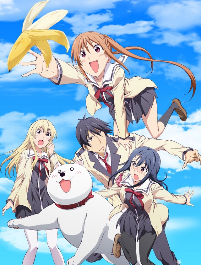 七月番《单蠢女孩》主要视觉图公开 大牌声优