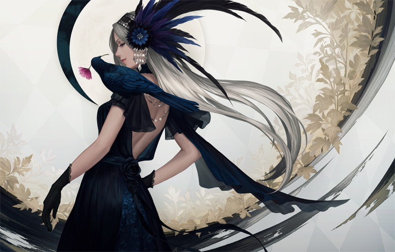 最难忘的是你的背影二次元美图