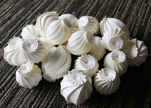 《正确的卡多》中球体折纸真的可以亲手折出来!(3)