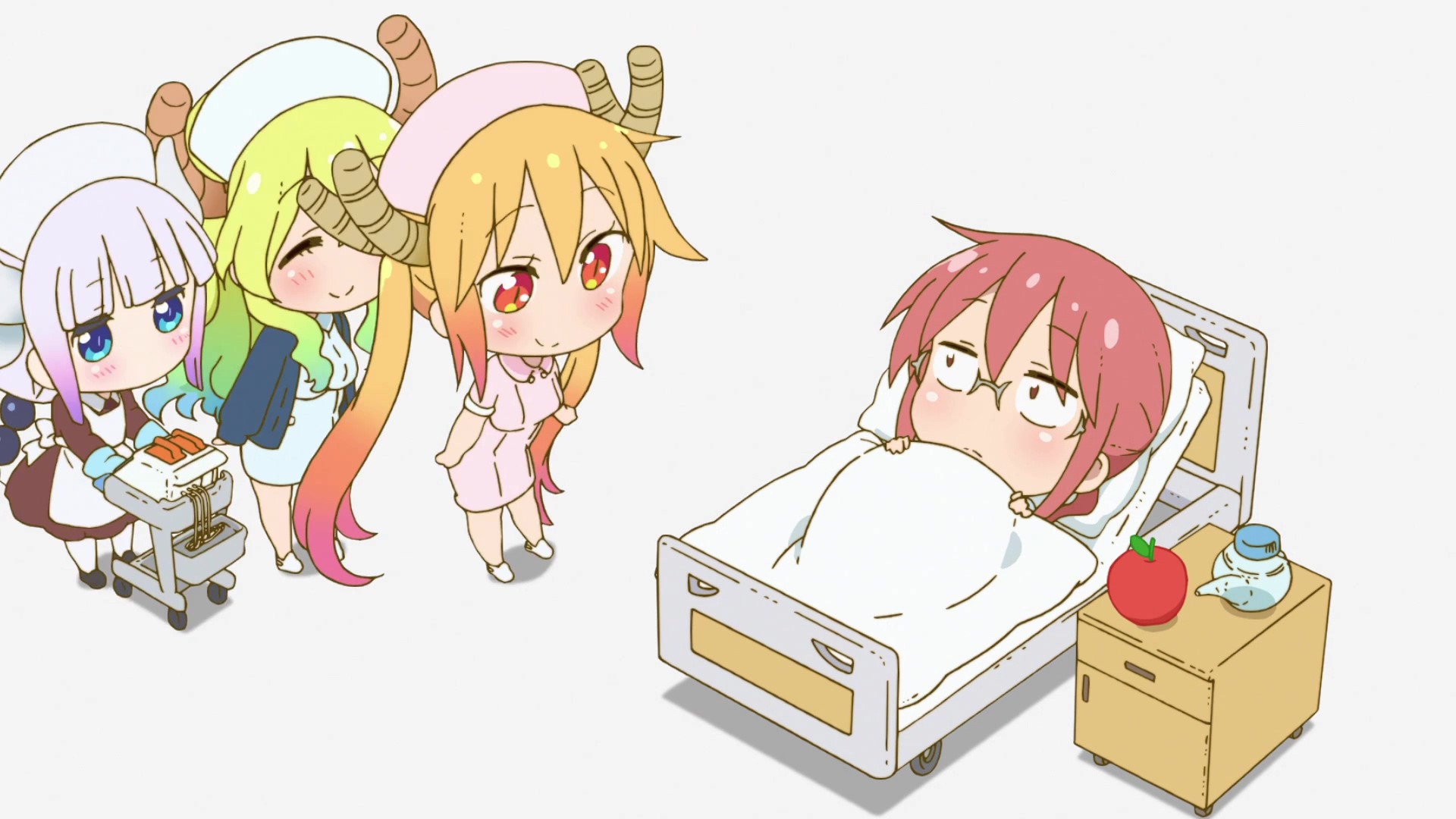 《小林家的妹抖龙》BD特典第三卷:《小林家的制服龙》