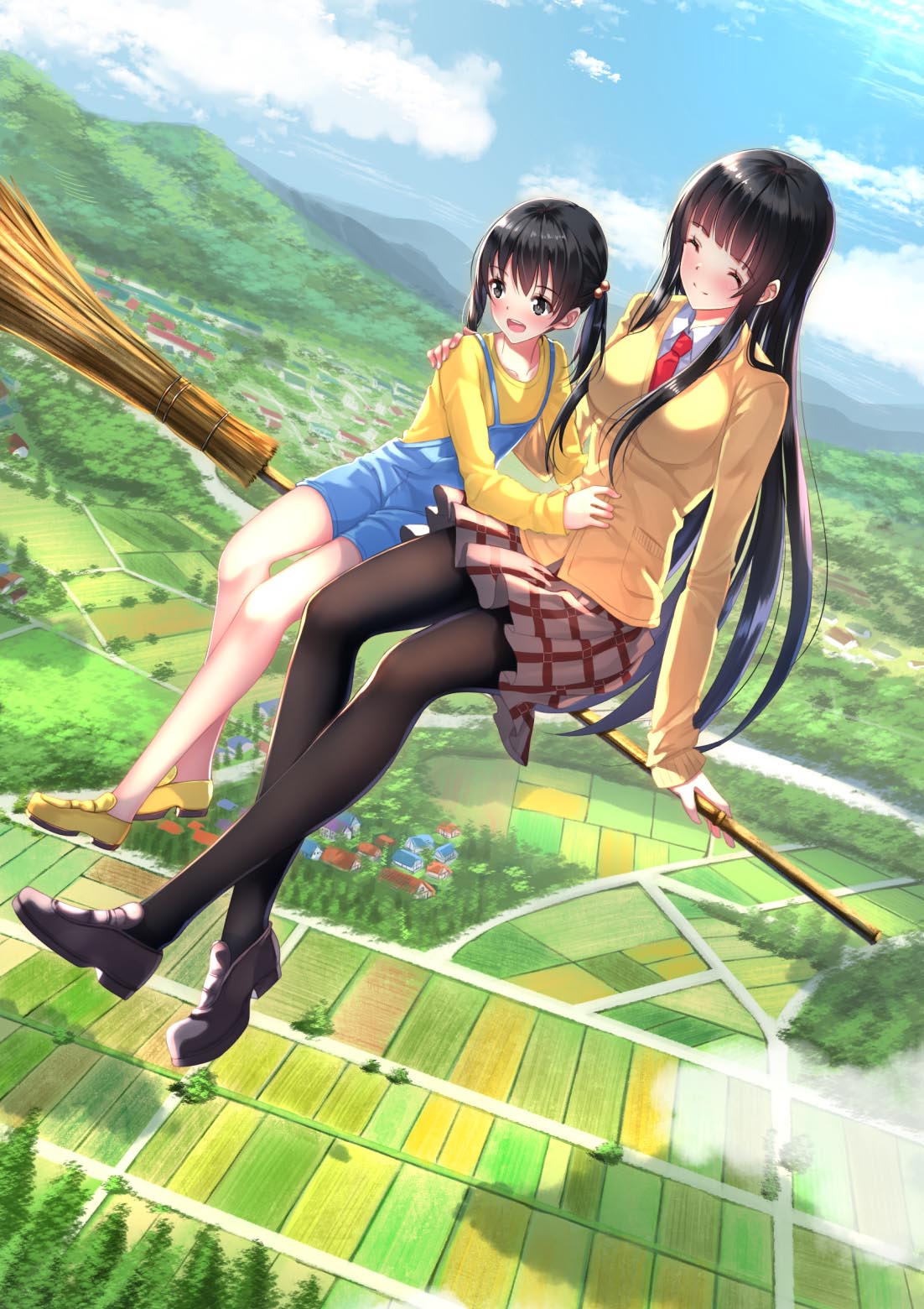 飞翔的魔女 精选高清手机壁纸下载