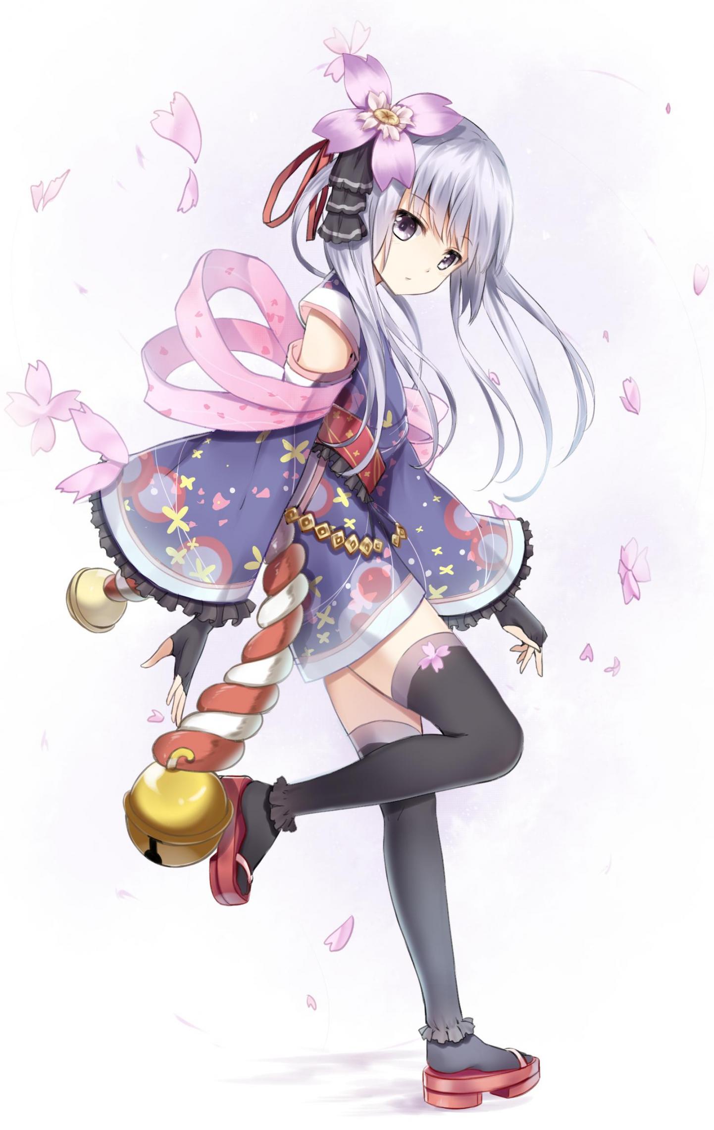 银发少女壁纸,动漫壁纸,动漫本子