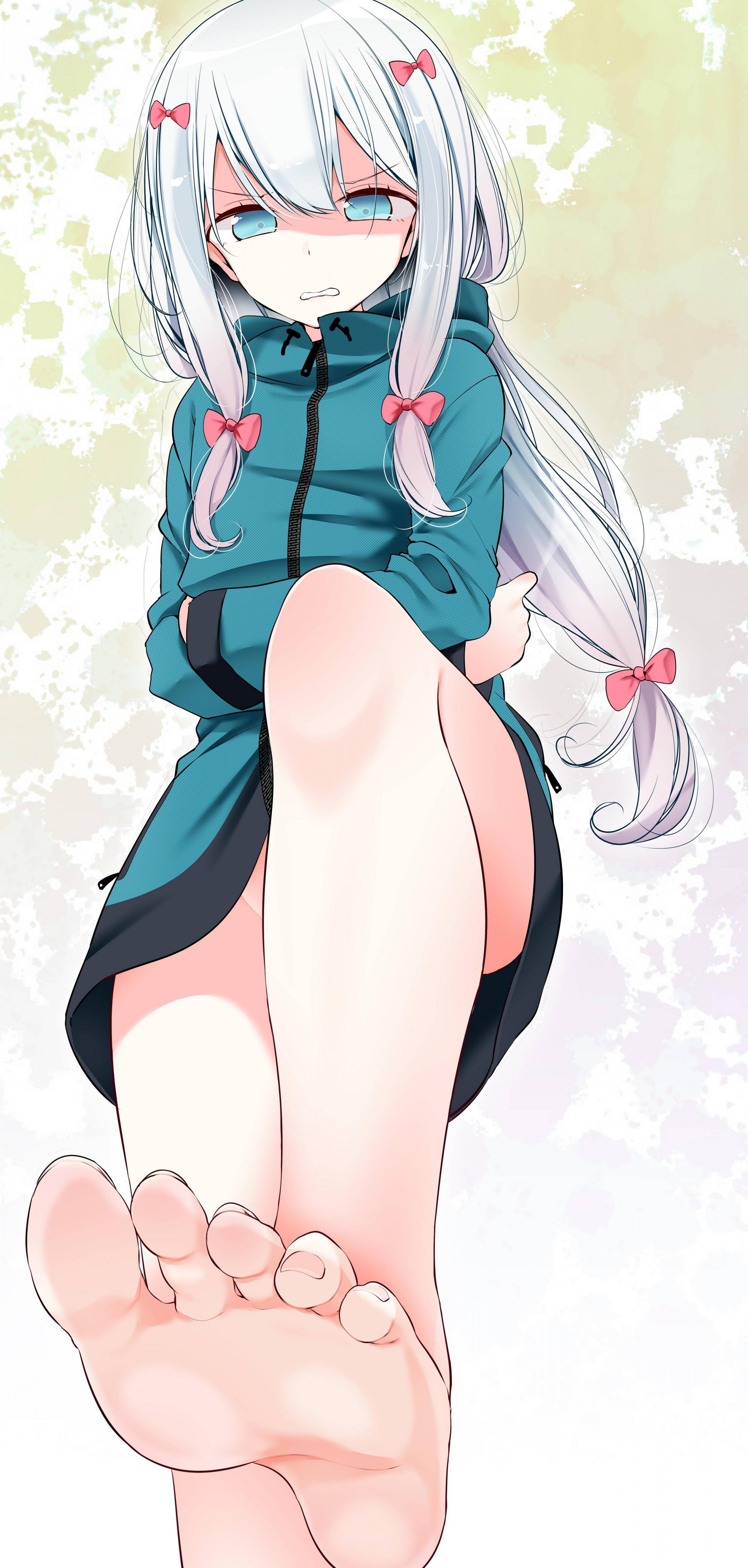 动漫本子,动漫裸足少女,足控福利