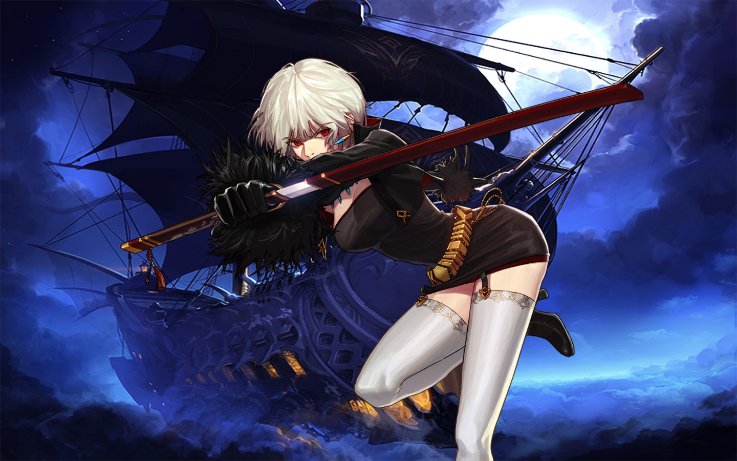 DNF玩家福利,女鬼剑士精美壁纸_动漫新闻_动