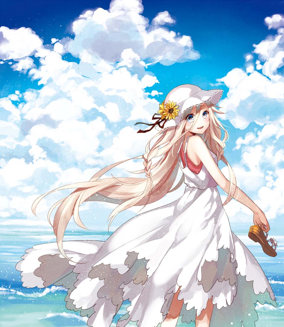 大海馈赠的福利 泳装少女 P站精选美图合集 动漫福利壁纸