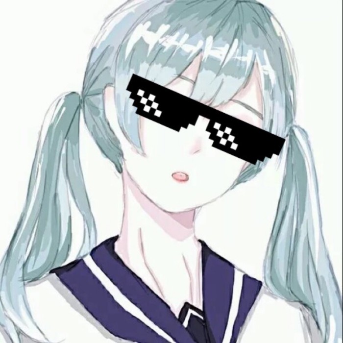 社会你头像,墨镜酷多多 二次元动漫头像_动漫