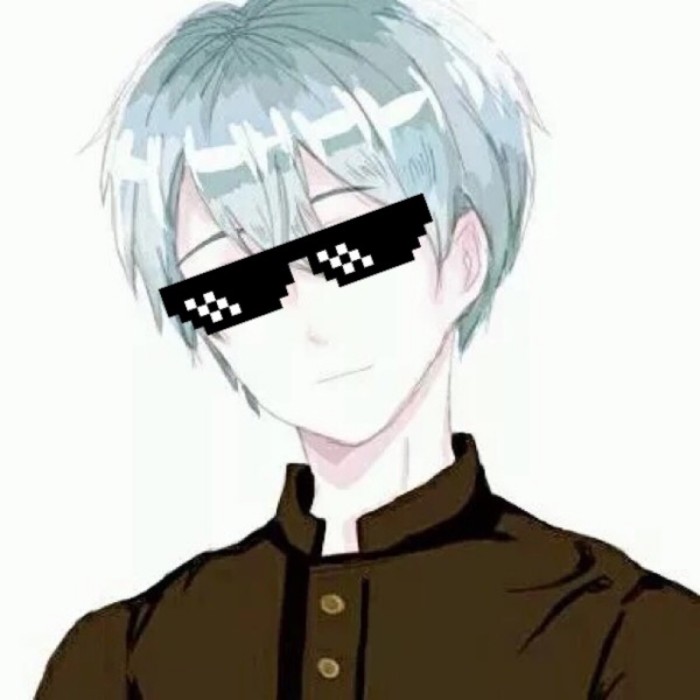 社会你头像,墨镜酷多多 二次元动漫头像_动漫