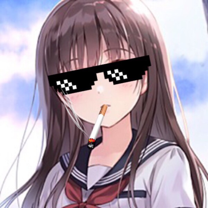 社会你头像,墨镜酷多多 二次元动漫头像_动漫