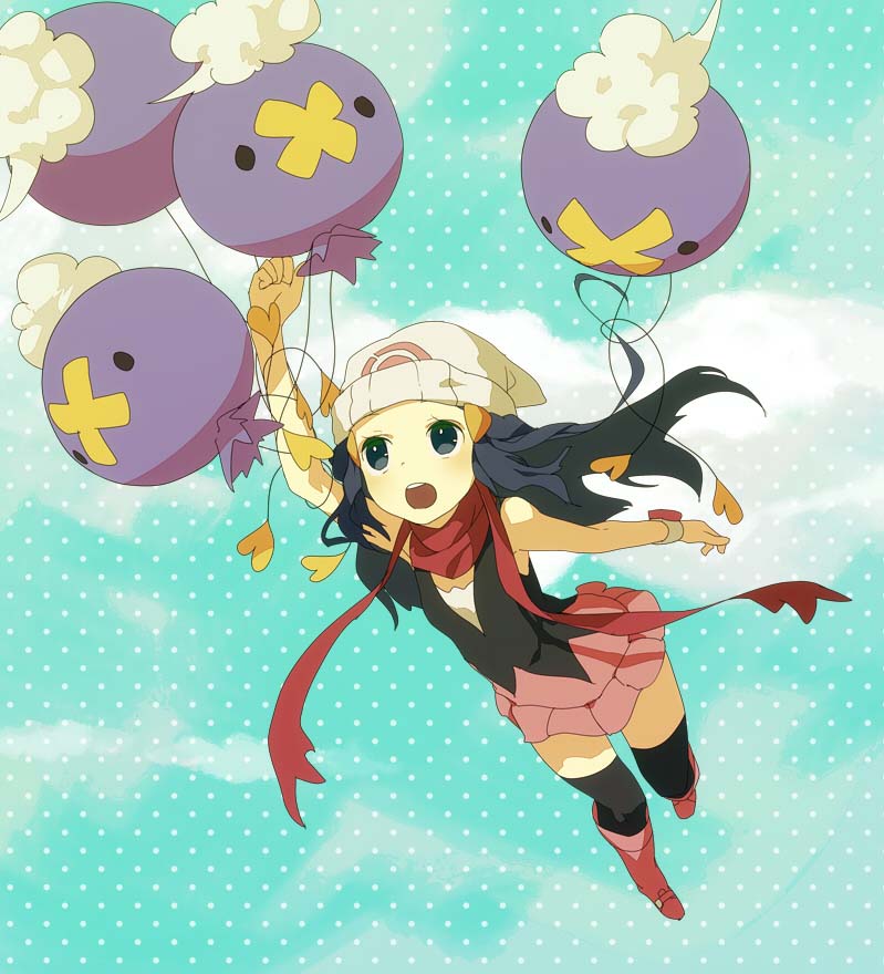少女伴着气球升空 P站精选美图特辑 二次元动漫福利壁纸
