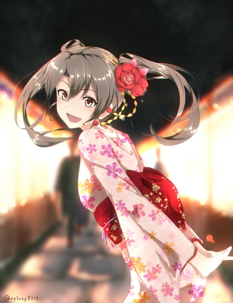 动漫和服,和服美少女,二次元和服