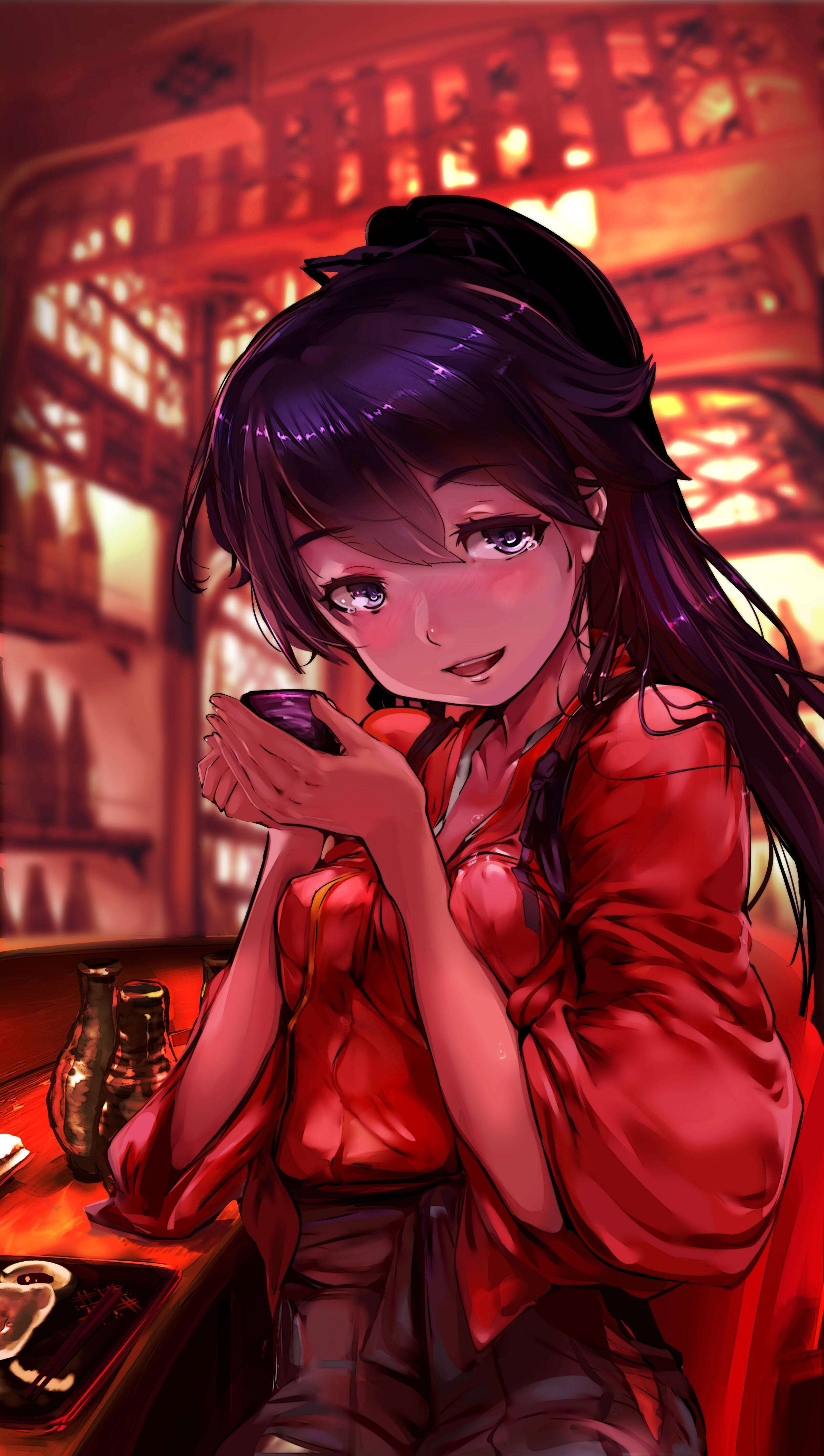 动漫和服,和服美少女,二次元和服