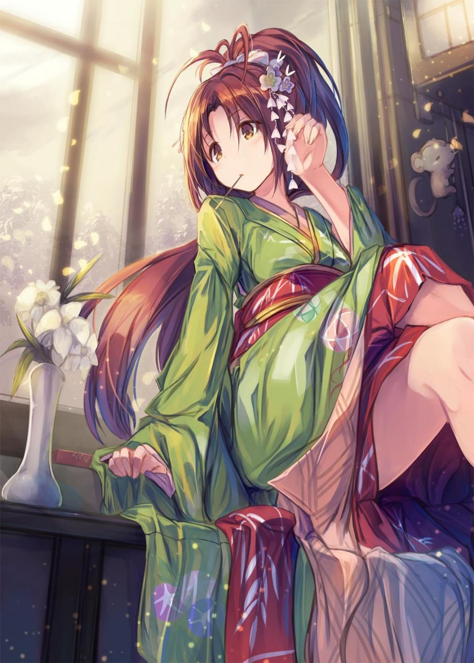 动漫和服,和服美少女,二次元和服