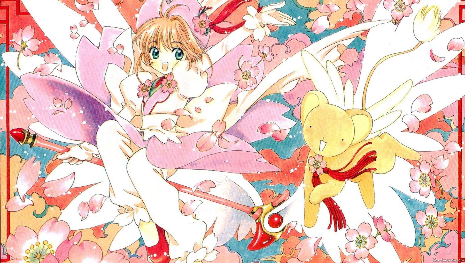 魔卡少女樱手机主题,动漫手机主题,二次元手机主题