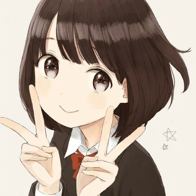 软妹子动漫女头像清新简约_动漫新闻_动漫论