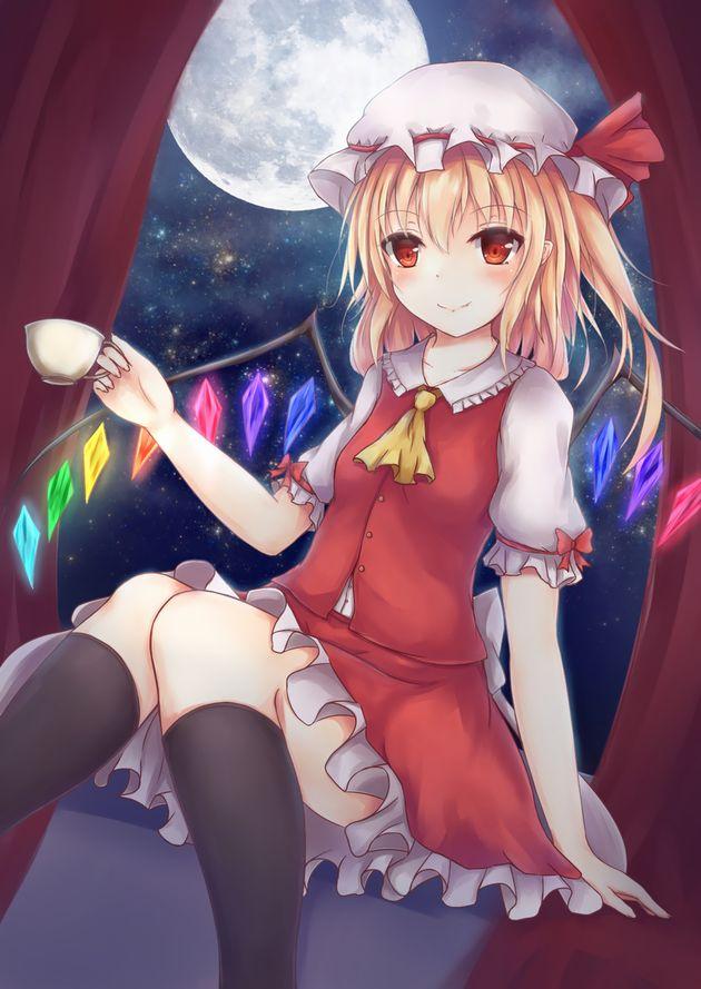 芙兰朵露·斯卡雷特本子,东方Project本子,手机壁纸大全动漫