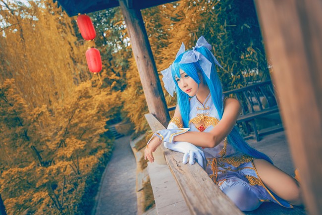 miku青鸾旗袍cosplay正片