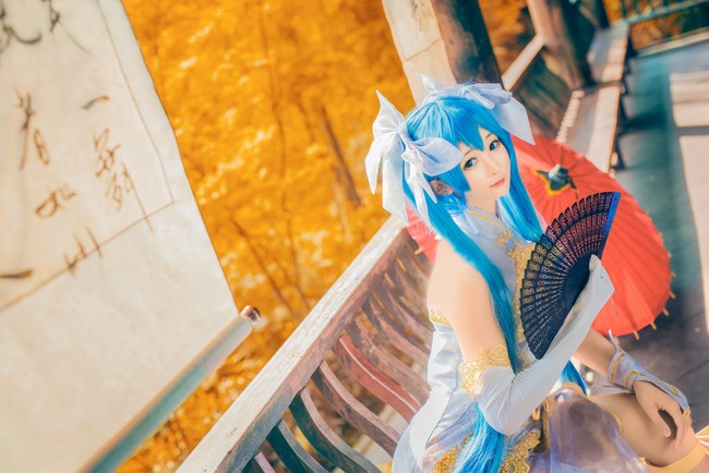 miku青鸾旗袍cosplay正片