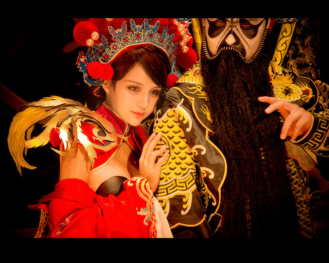 王者荣耀 霸王别姬虞姬 cosplay图片(3)_动漫新