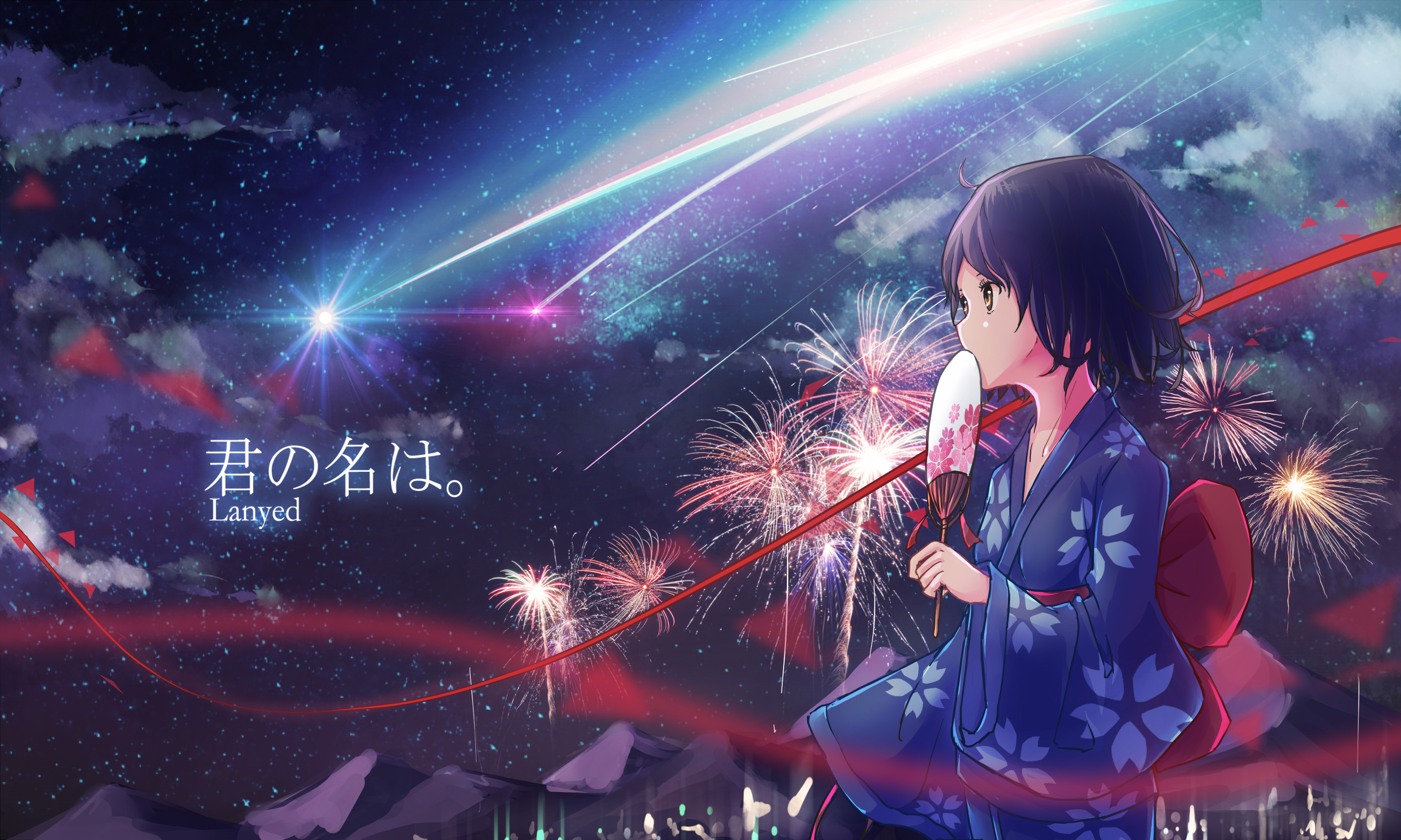 你的名字高清壁纸 二次元萌图