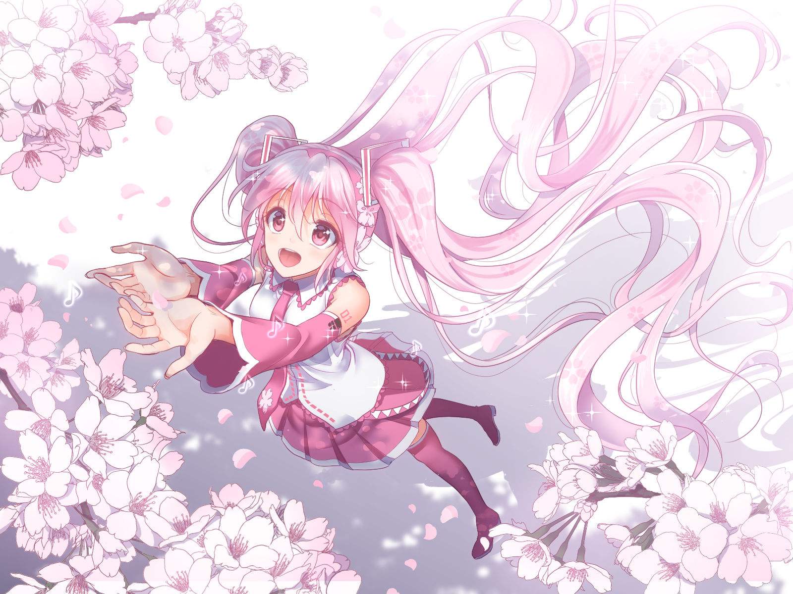 樱初音输入法皮肤,动漫输入法皮肤,二次元输入法皮肤