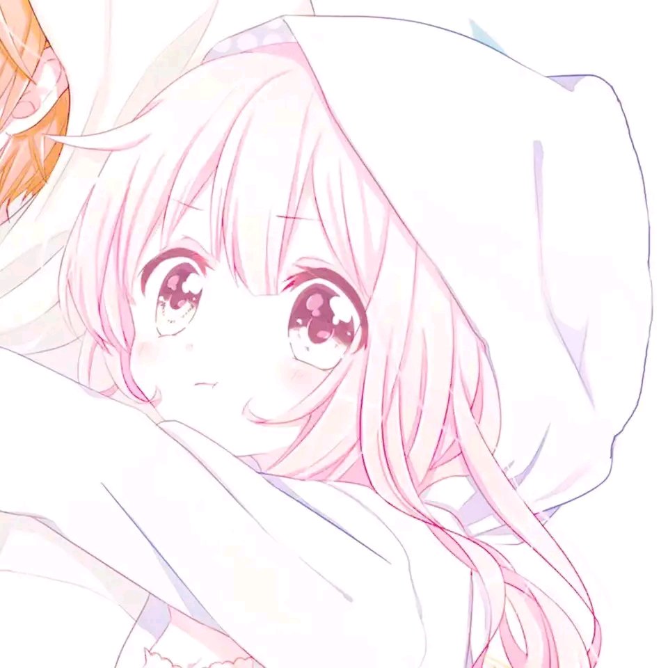 你真可爱 我好喜欢你 一男一女二次元动漫头像