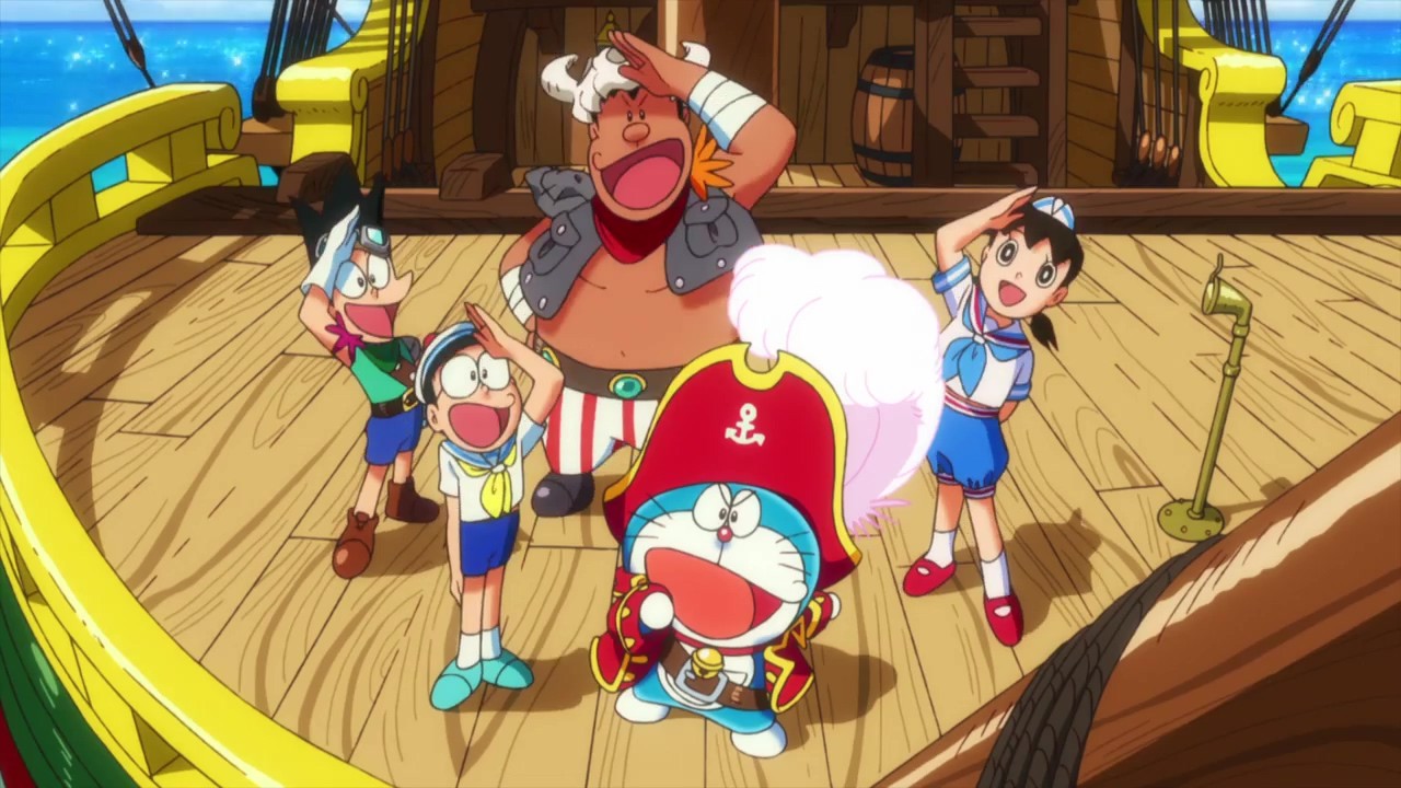 《哆啦A梦:大雄的宝岛》正式预告发布 静香惨遭绑架