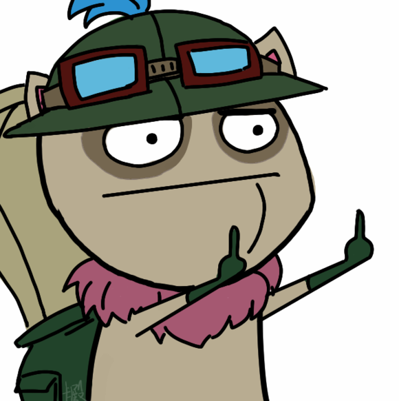 卡殿 竖中指表情包