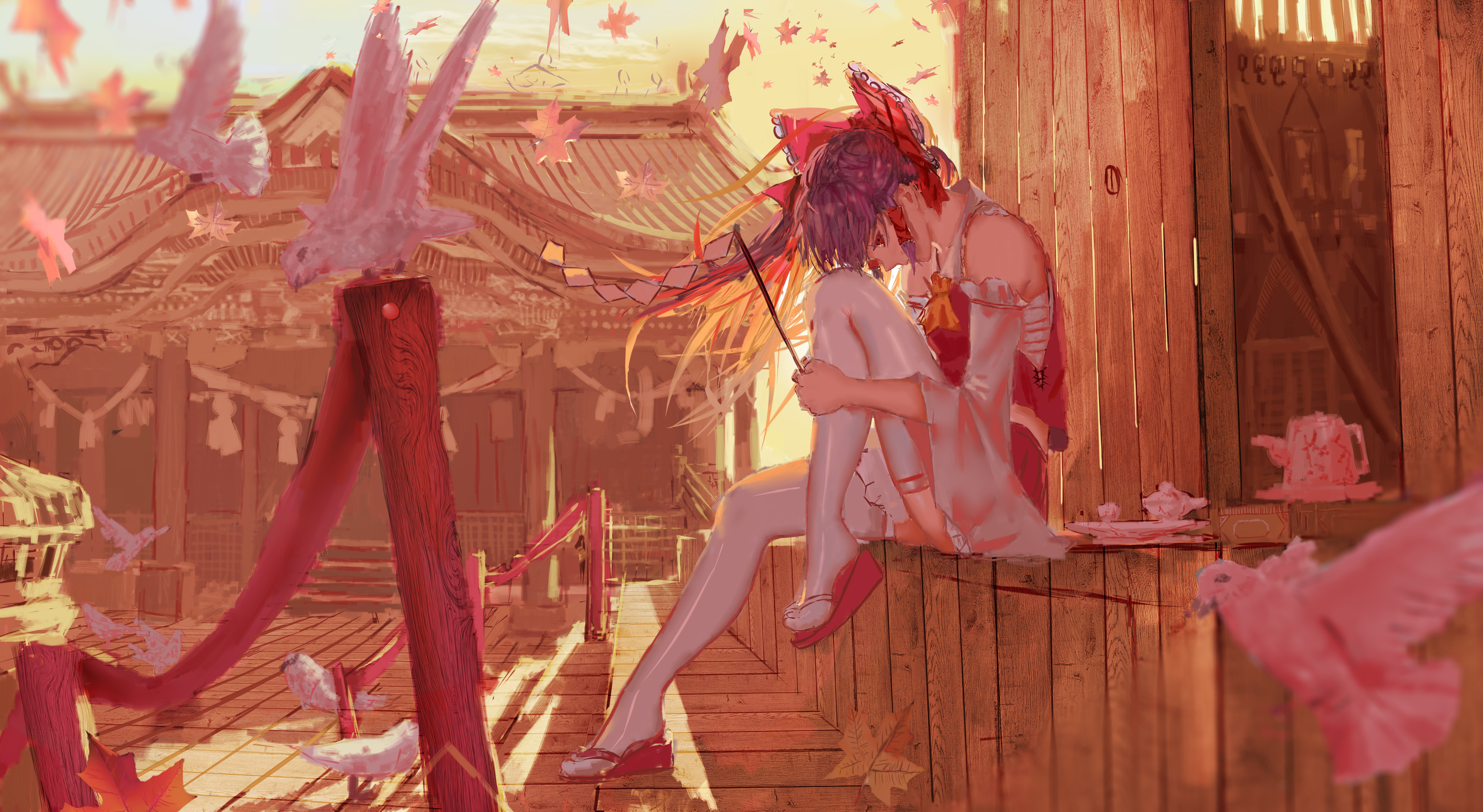 《东方Project》博丽灵梦萌化手机主题