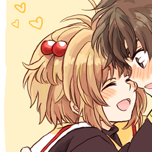 魔卡少女樱 小狼 小樱 二次元动漫qq情侣头像