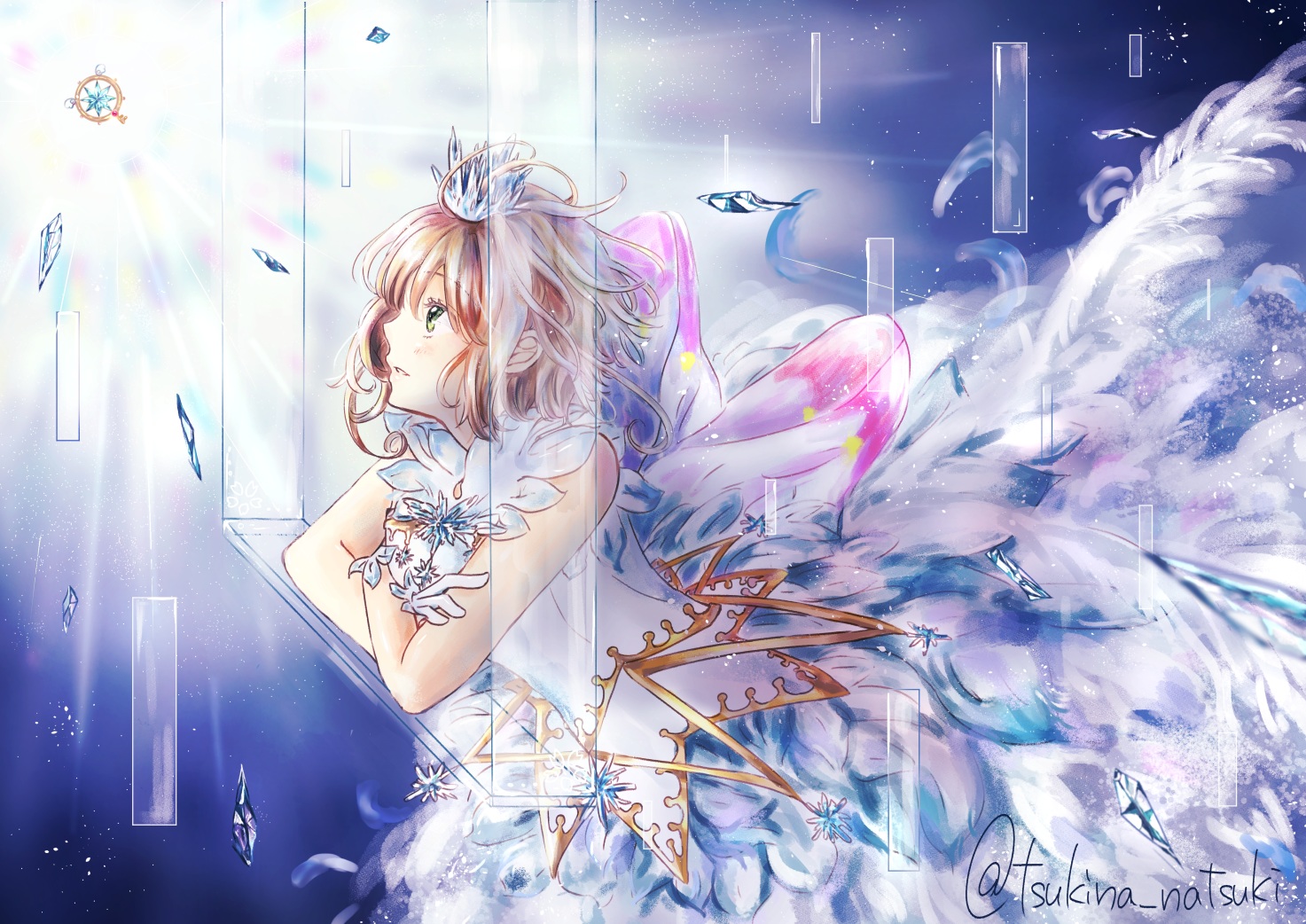 动漫人物特辑 【木之本樱,百变小樱】 电脑壁纸