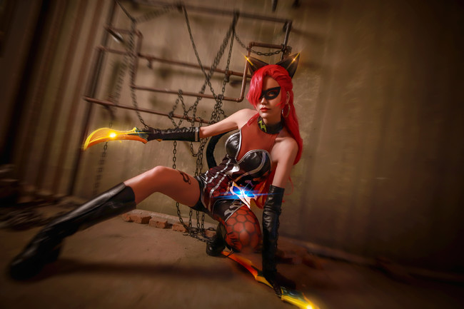 王者荣耀 荆轲暗夜猫娘