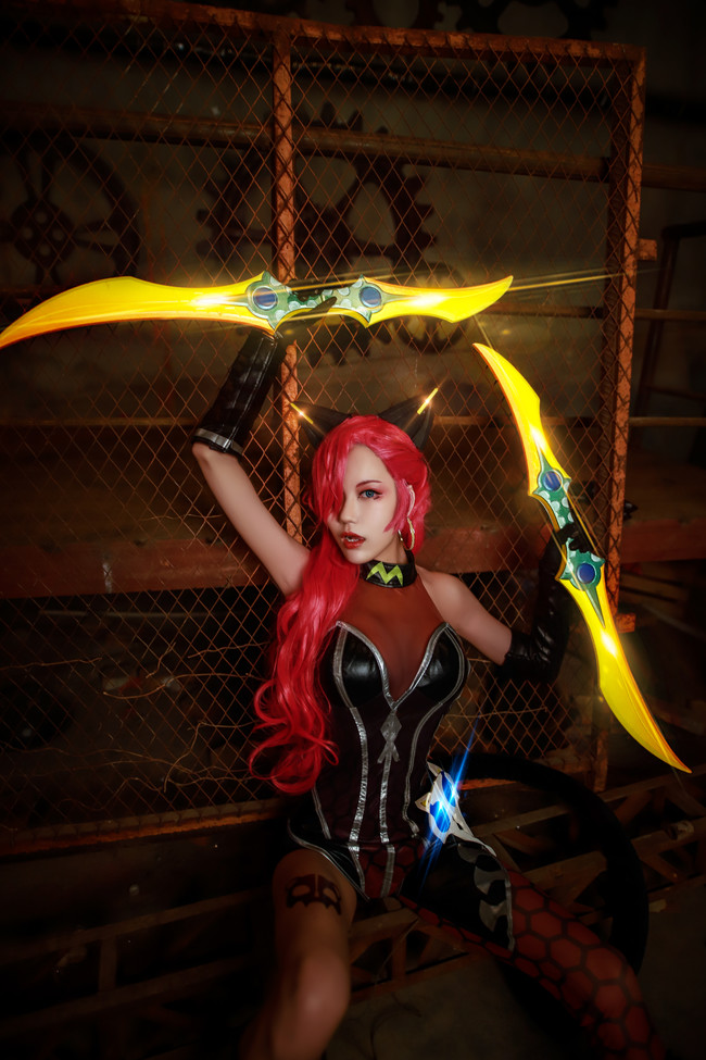 王者荣耀 荆轲暗夜猫娘