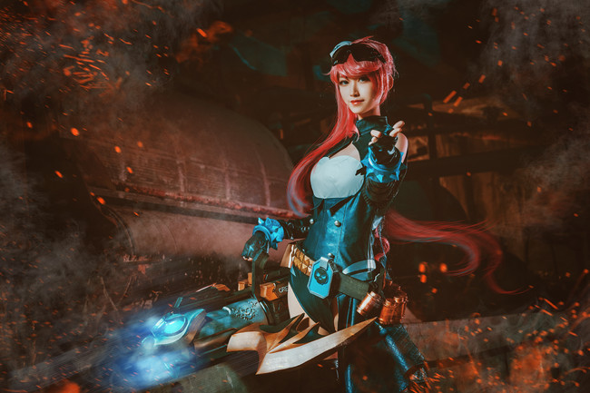 王者荣耀 孙尚香 杀手不太冷 cosplay