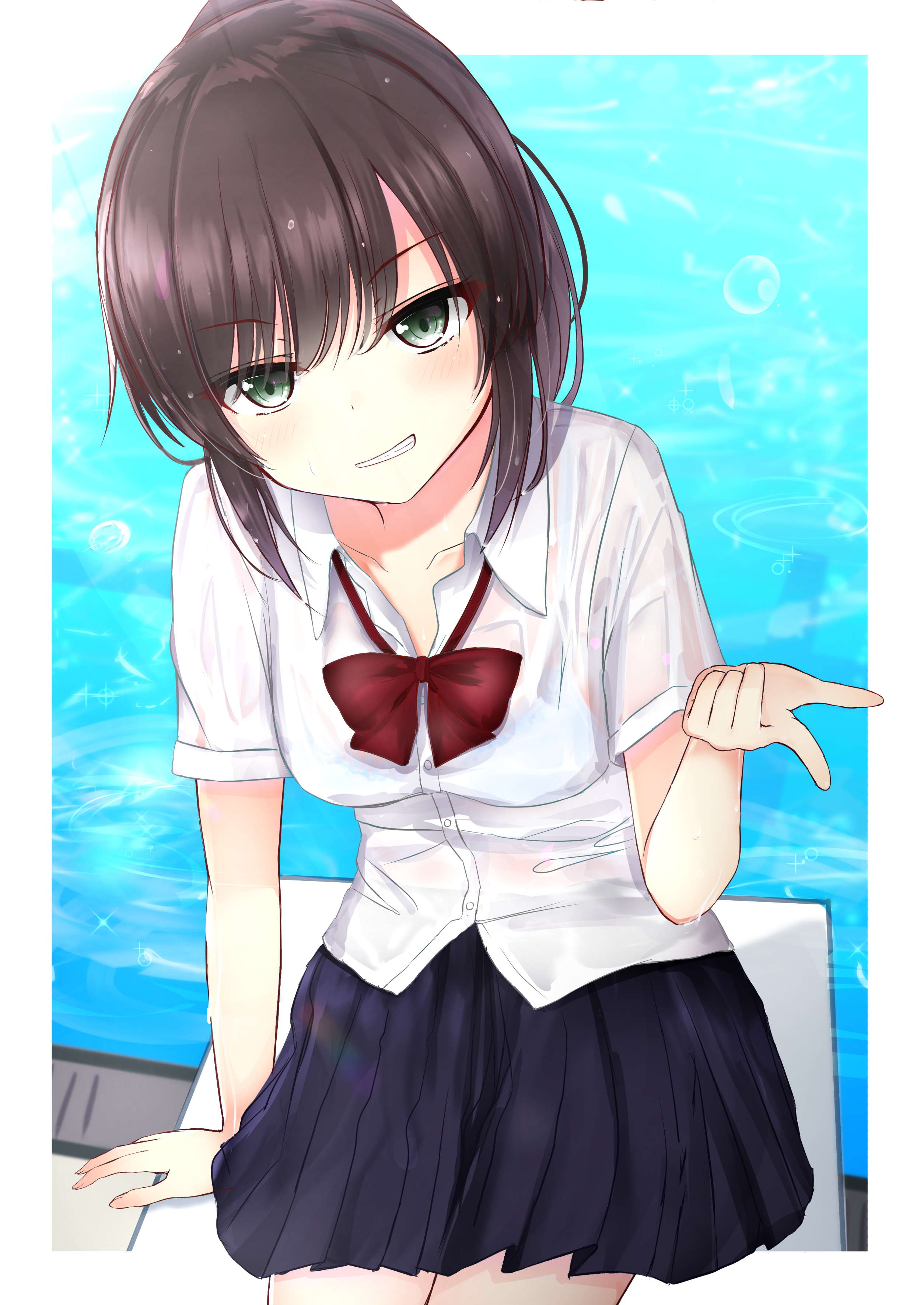 【每日P站本子图】天气真的好热呀!(3)