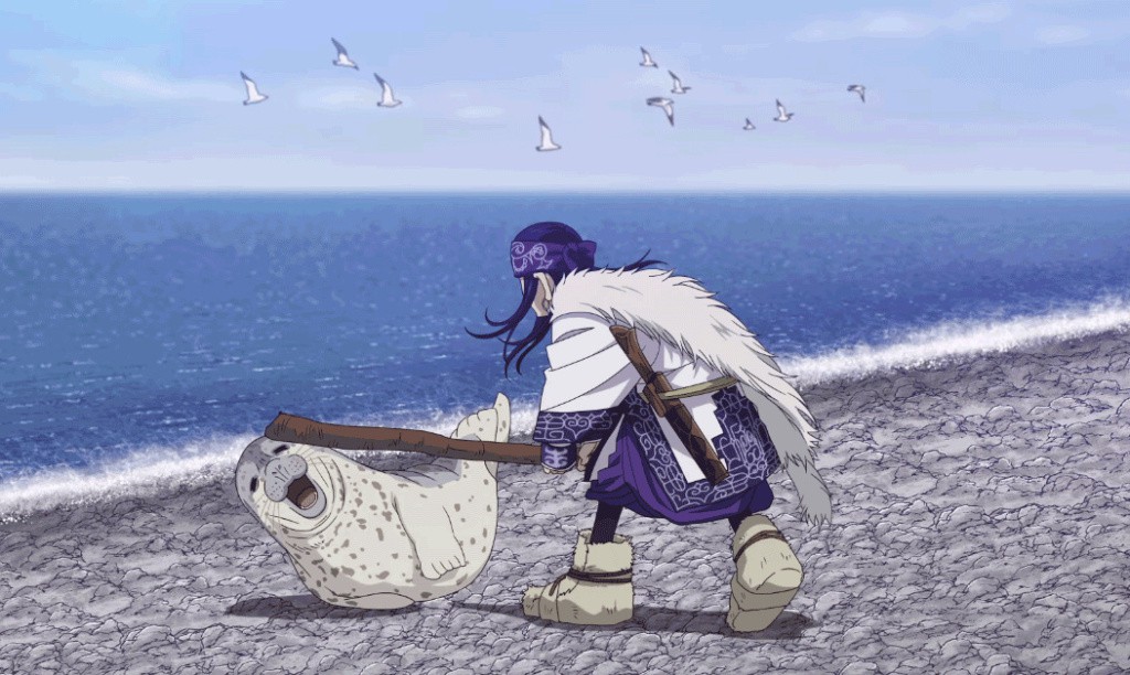 大触手绘《黄金神威》主题蛋糕 还原度超高