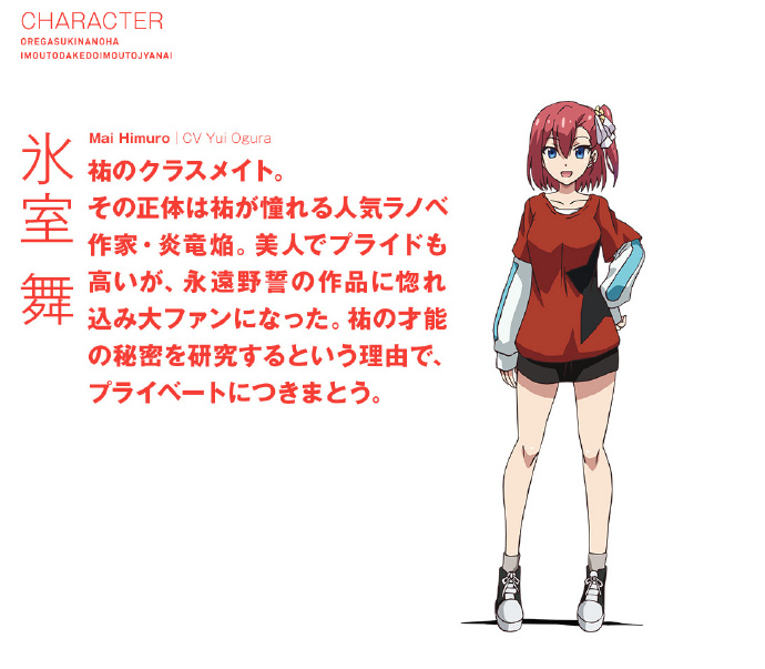 动画《我喜欢的是妹妹但不是妹妹》追加声优及人设公布-迷你酷-MINICOLL