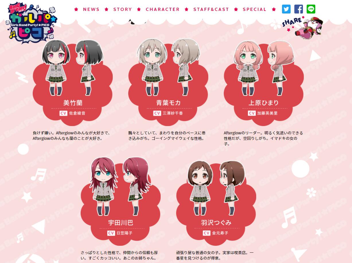 BanG Dream,邦邦Q版动画,邦邦第二季,BanG Dream第二季