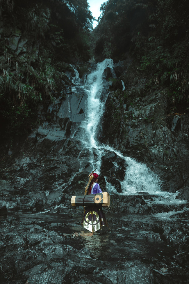 王者荣耀 御姐 长腿 伽罗 cosplay