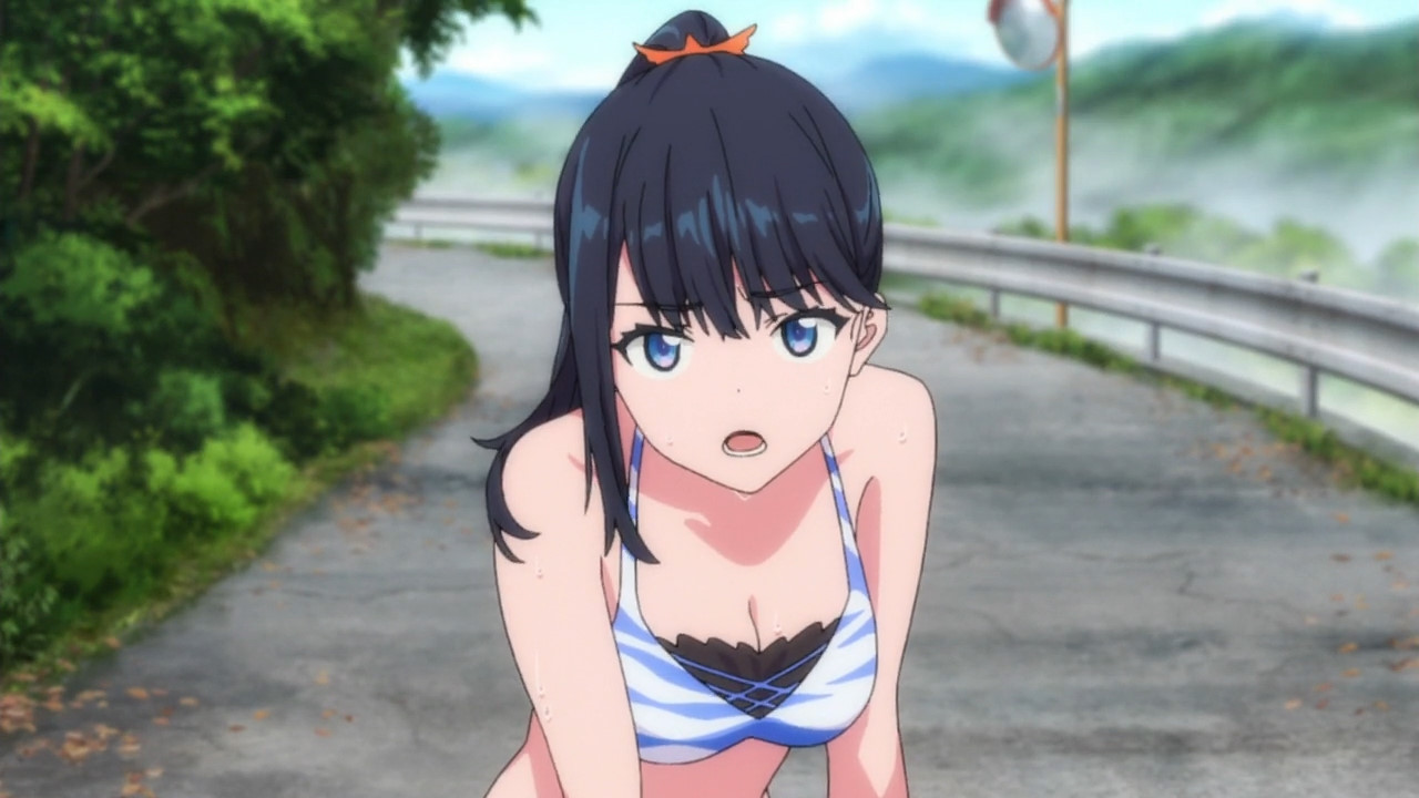 官方懂人心，献上宝多六花、新条茜的泳装福利《SSSS.GRIDMAN》第5话截图(3)