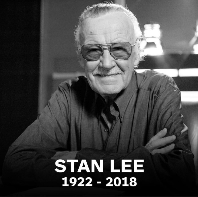 讣告:漫威之父斯坦·李逝世,享年95岁.2018年我们失去了很多···