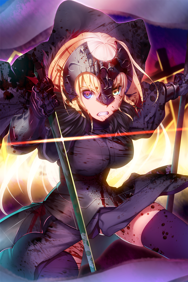 黑贞德,贞德,超清,fgo,手机壁纸