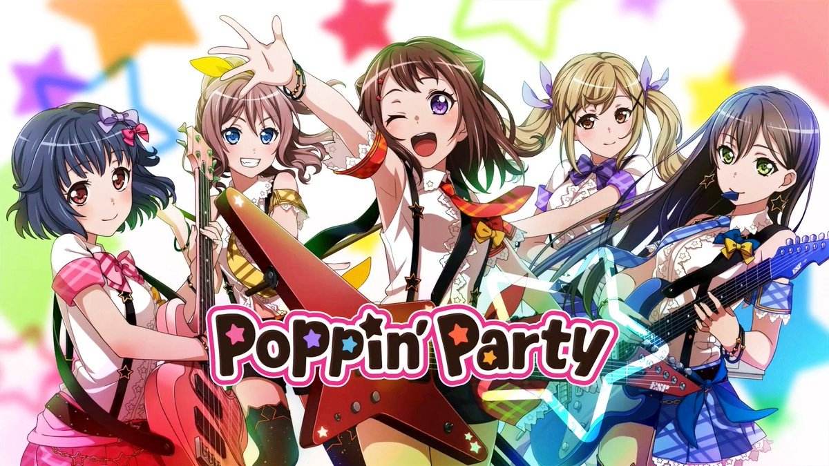 Poppin Party,BangDream,动漫手机主题